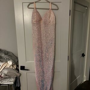 Fashion Nova Iridescent Sequin Dress